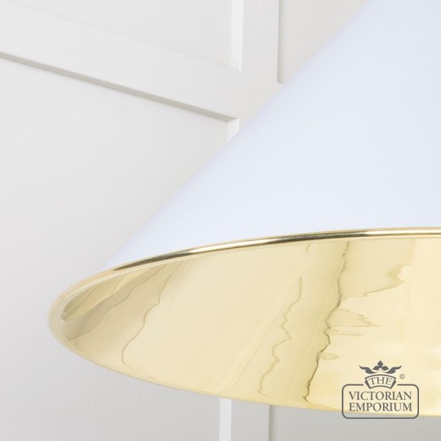Hockliffe Pendant Light In Birch And Smooth Brass 49524bi 4 L