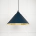 Hockliffe pendant light in Dusk and Smooth Brass 49524du 1 l