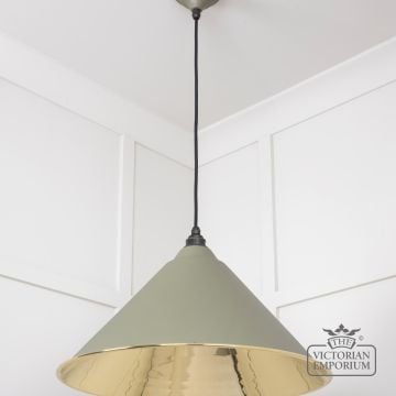 Hockliffe Pendant Light In Tump And Smooth Brass 49524tu 3 L