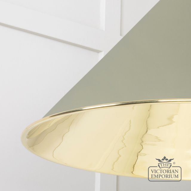 Hockliffe Pendant Light In Tump And Smooth Brass 49524tu 4 L