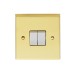 2 gang 10 amp 2 way switch