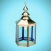 Pendantant lamp brass 01