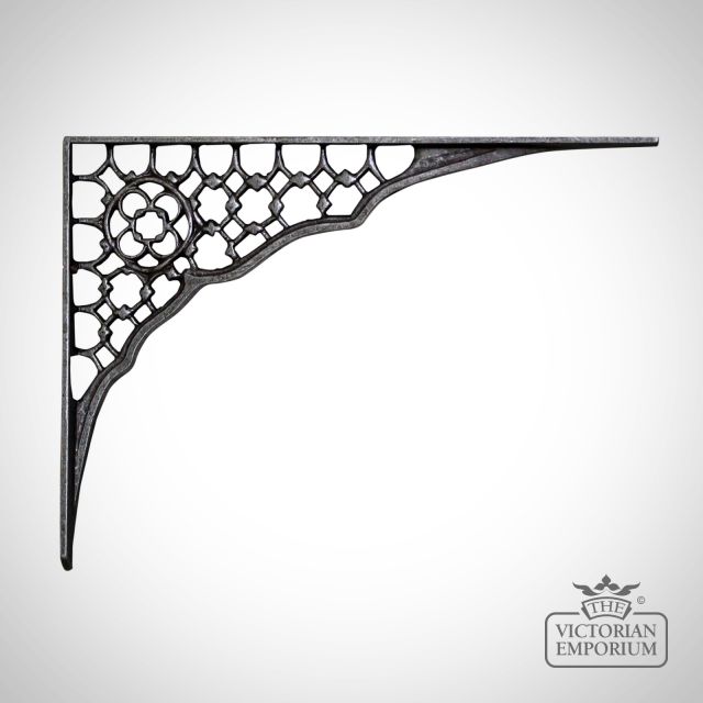 43070jai320 Shelf Bracket Jali Lattice Cast Ant Iron 230 X 290mm