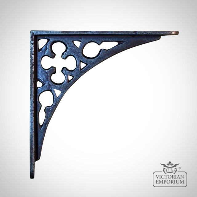 43070kai150shelf Bracket Gothic Ant Iron 150mm