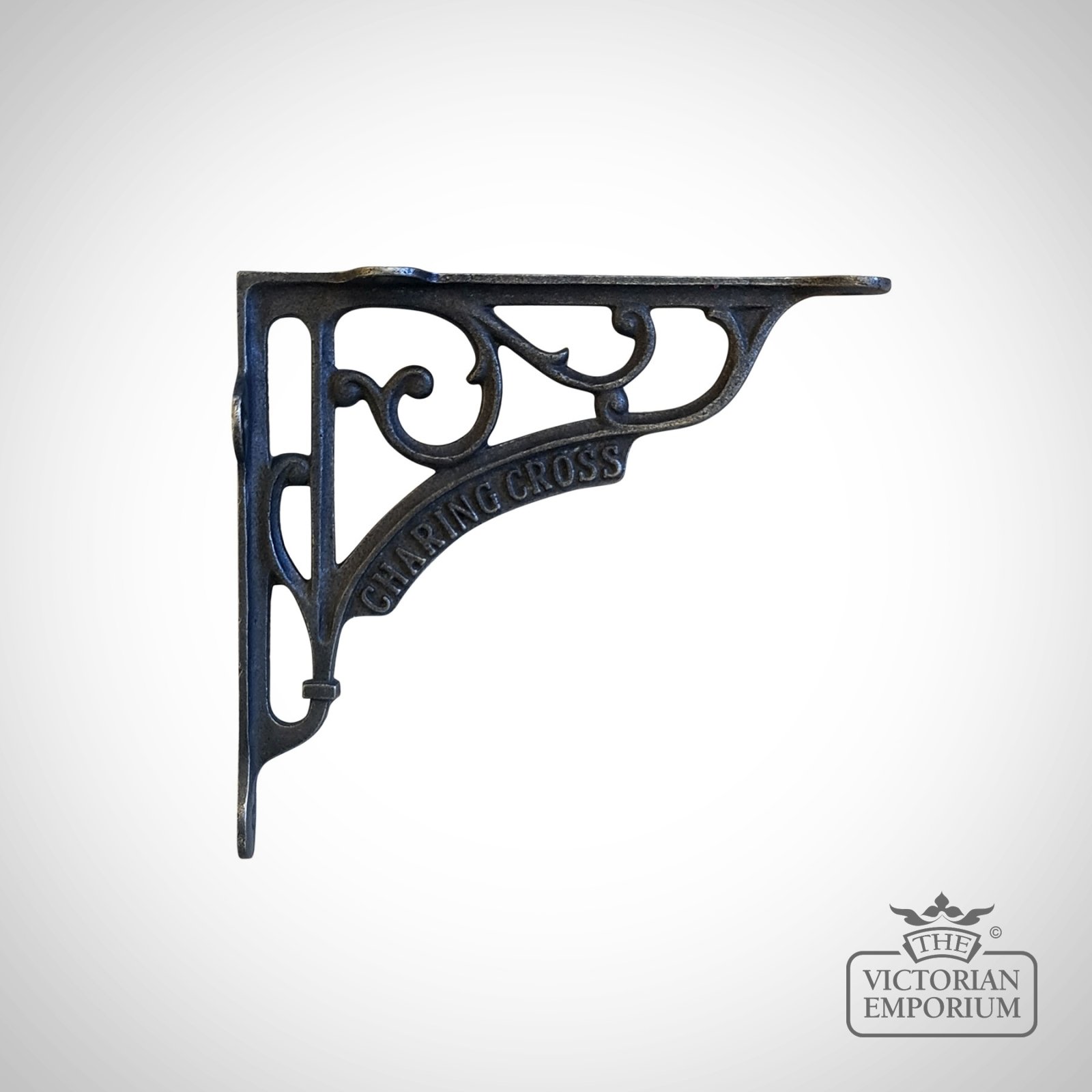 Charing Cross Shelf Bracket in Cast Iron and a choice of Sizes