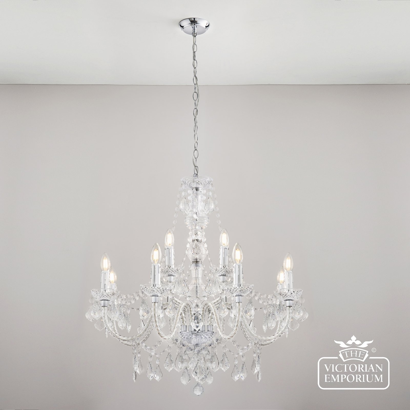 Clarence 12 Light Chandelier