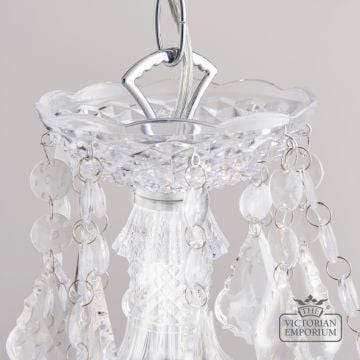 Clarence 12 Light Chandelier Crystal Chrome 98031 6