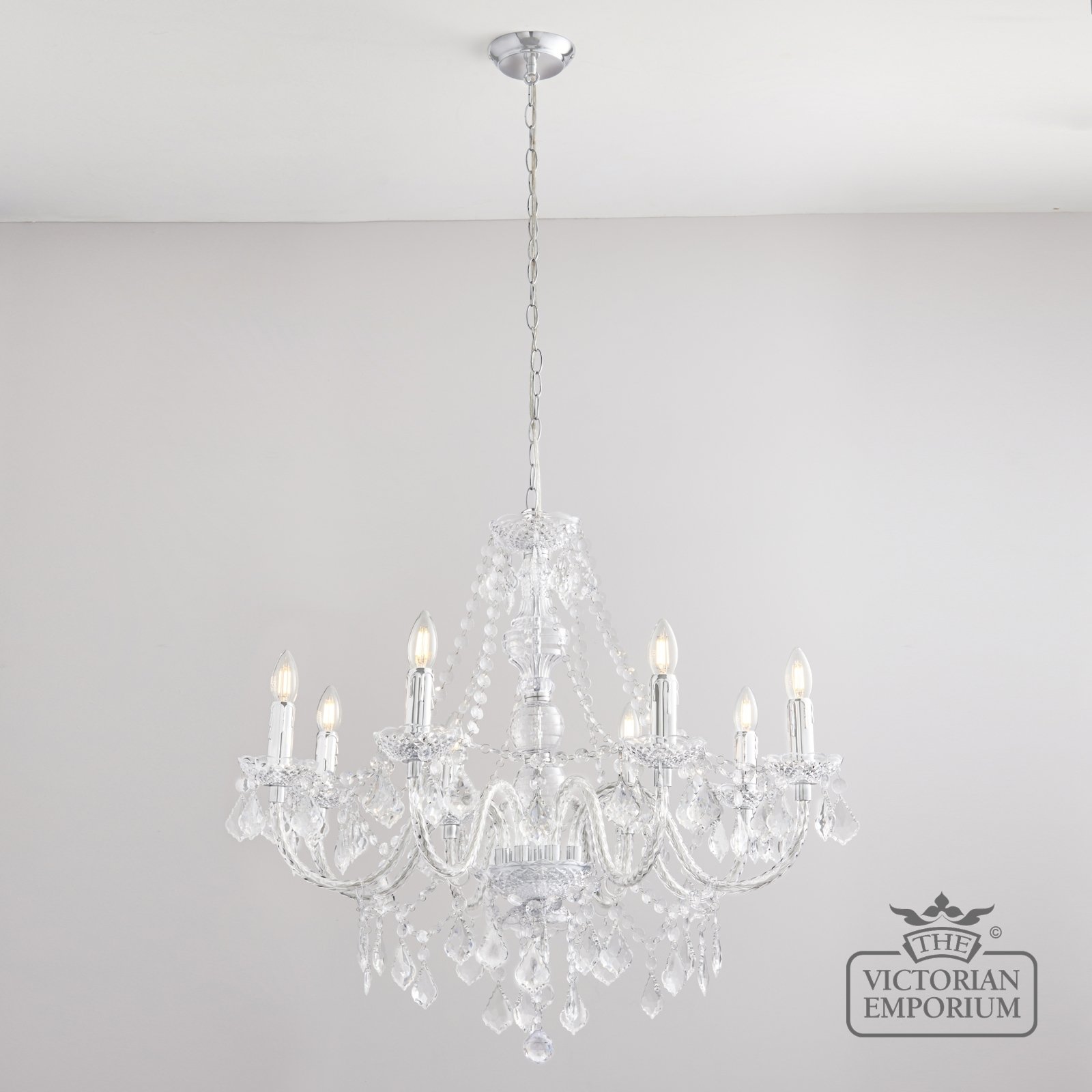 Clarence 8 Light Chandelier