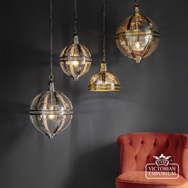 Vienna 410mm Pendant In Nickel  73108 2