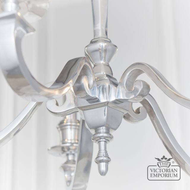 Finsbury Five Light Pendant In Chrome 73598 5