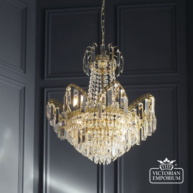 Adagio Crystal Pendant Light 56374 4