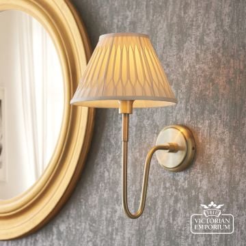 Rouen Wall Light with Chatsworth Shade