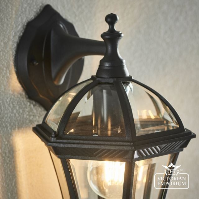 Drayton Wall Downlight In Black 56197 2