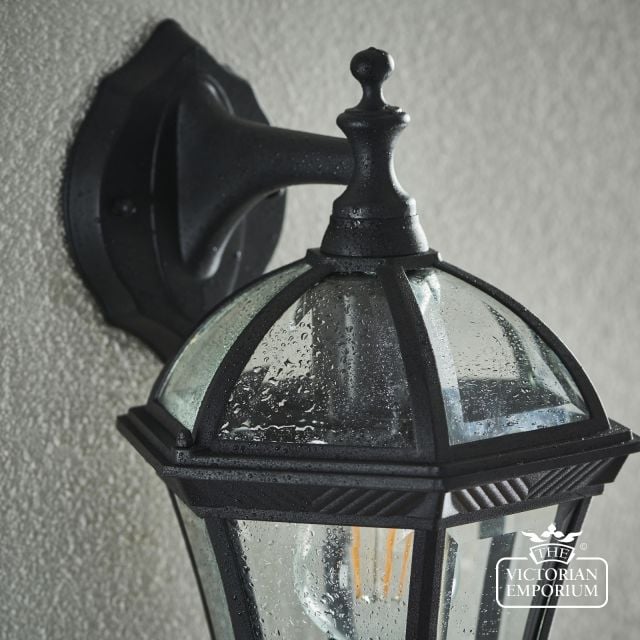 Drayton Wall Downlight In Black 56197 4