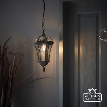 Drayton Chain Lantern In Black 56199 1