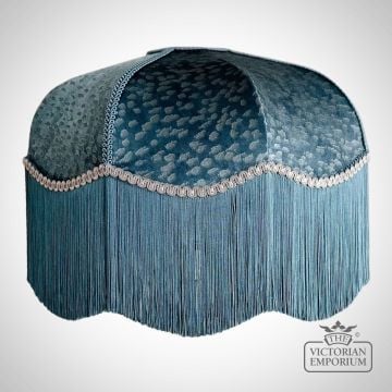 Dorchester Deluxe Art Deco Decorative Fringed Lamp Shade in a Choice of Sizes
