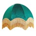 Fringed lampshade-emerald-emd02