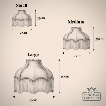 The Lolana Lampshade (jade)  45cm 9