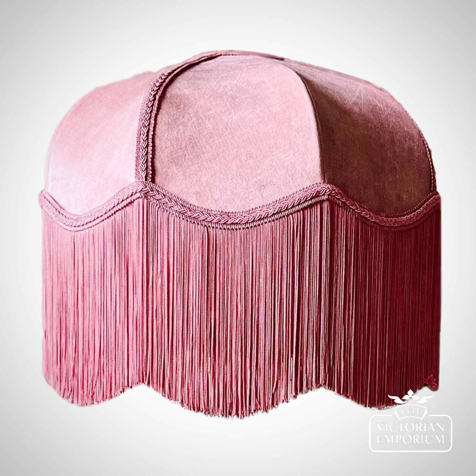 Lotte Deluxe Art Deco Decorative Fringed Lamp Shade in a Choice of Sizes