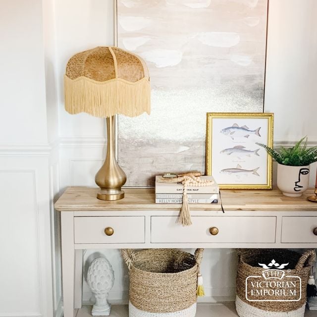 Fringed Lampshade Ritz Rz01