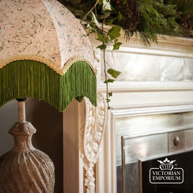 The Lucile Fringed Lampshade  Dsc 3090