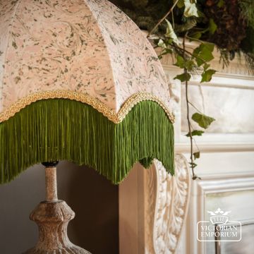 The Lucile Fringed Lampshade  Dsc 3092