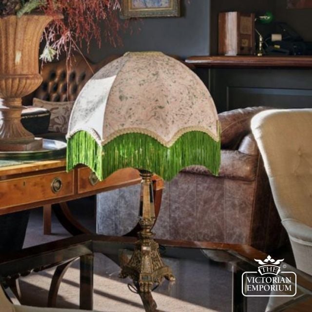 The Lucile Fringed Lampshade  Dsc 3102 1