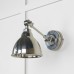 Brindle Wall Light in Smooth Nickel 49715 1 l