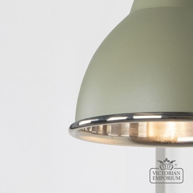 Brindle Wall Light With Smooth Nickel Interior And Tump Exterior 49715stu 3 L