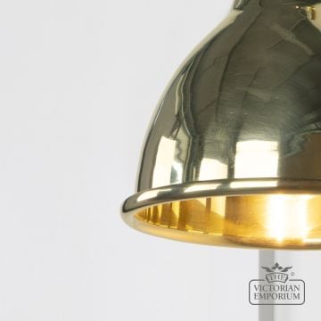 Brindle Wall Light In Smooth Brass 49716 3 L