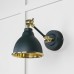 Brindle Wall Light with Smooth Brass Interior and Dingle Exterior 49716sdi 1 l