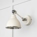 Brindle Wall Light with Hammered Nickel Interior and Teasel Exterior 49718ste 1 l