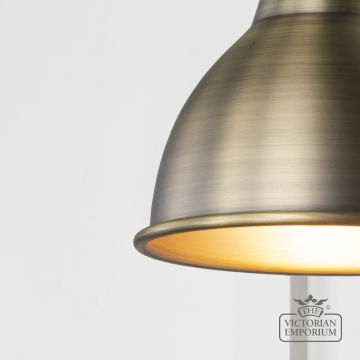 Brindle Wall Light In Agred Brass 49733 3 L