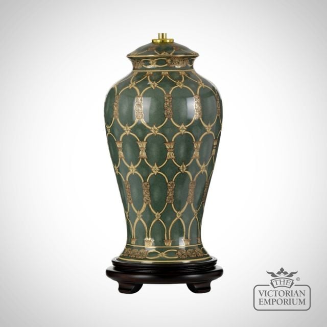 Sashi Table Lamp With Porcelain Base And Fabric Shade Dl Sashi Base