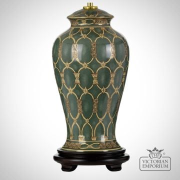 Sashi Table Lamp With Porcelain Base And Fabric Shade Dl Sashi Base