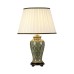 Sashi Table Lamp with Porcelain Base and Fabric Shade dl sashi tl