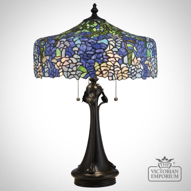 Tiffany Cobalt Table Lamp Qz Cobalt Tl 3