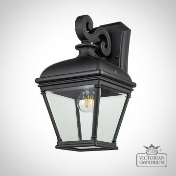 Bay View Large Wall Light In Black 2l Bk Off