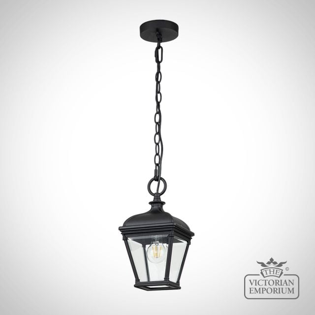 Bay View Medium Chain Lantern In Black 8m Bk Off