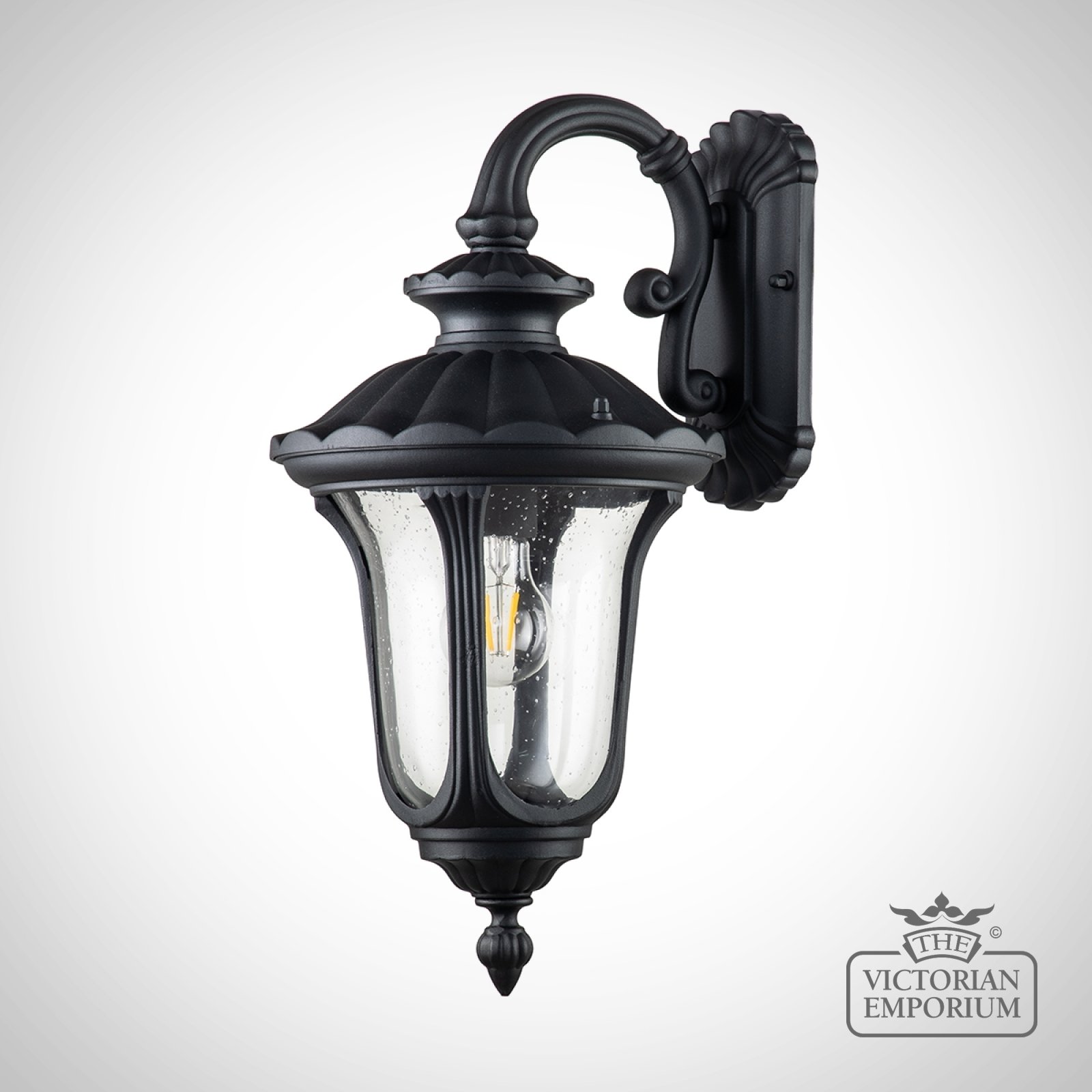 Chicago Small Wall Light in Black