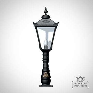 Manor Lantern on Cast Iron Pedestal in a choice of sizes