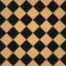 Path and hallway tiles black and cognac 97mm c21