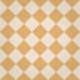 Path and hallway tiles white and cognac 97mm sq c21