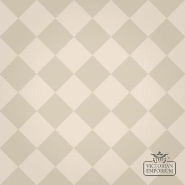 Victorian Path tiles - White and Off White 10cm x 10cm squares (suitable for outdoor use)