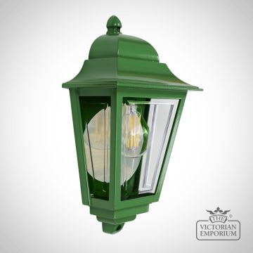 Deco Lane Wall Light in a Green Finish