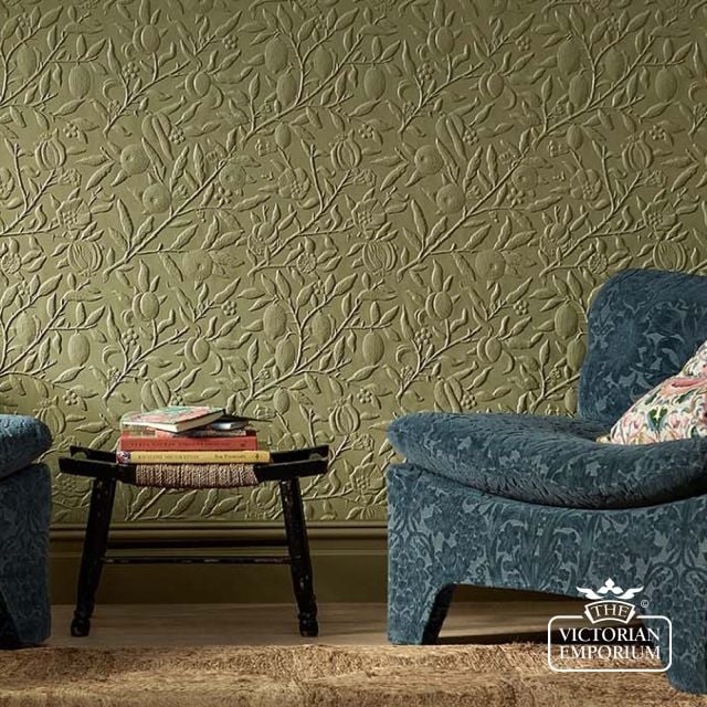 Lincrusta Morris 03 Fruit Wm1981fr Banner