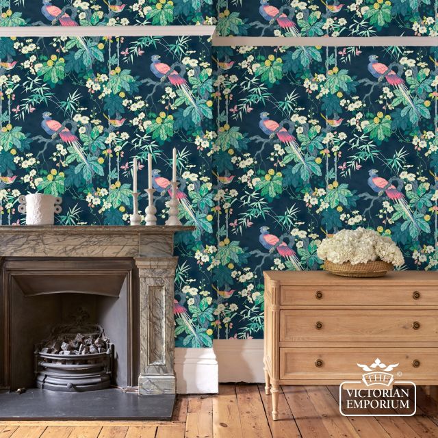 Linwood Wallpaper Miji Navy A
