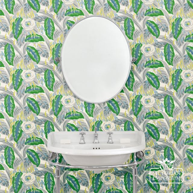 Linwood Wallpaper Lesfauves Emerald C