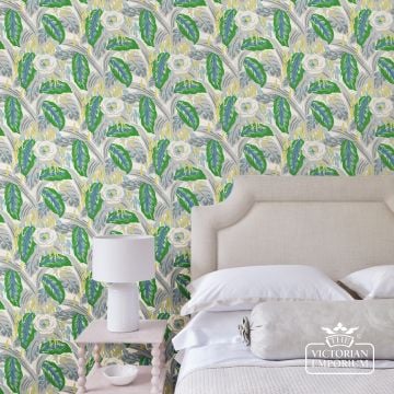 Linwood Wallpaper Lesfauves Emerald D