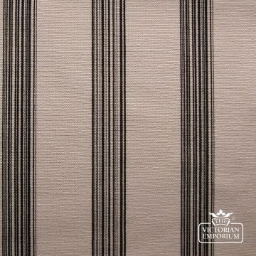 Harrogate Striped 100% Cotton Fabric - Natural